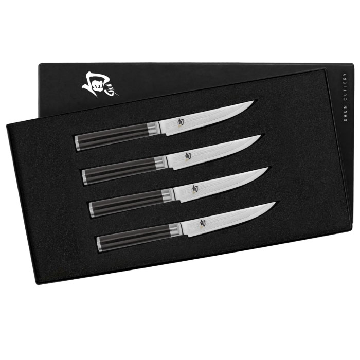 Shun Classic 4-Piece Steak Knife Set