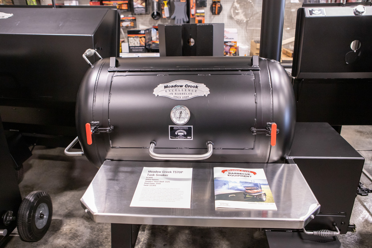 Meadow Creek BBQ smoker trailer