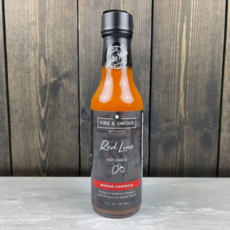 Fire and Smoke BBQ Red Line Hot Sauce