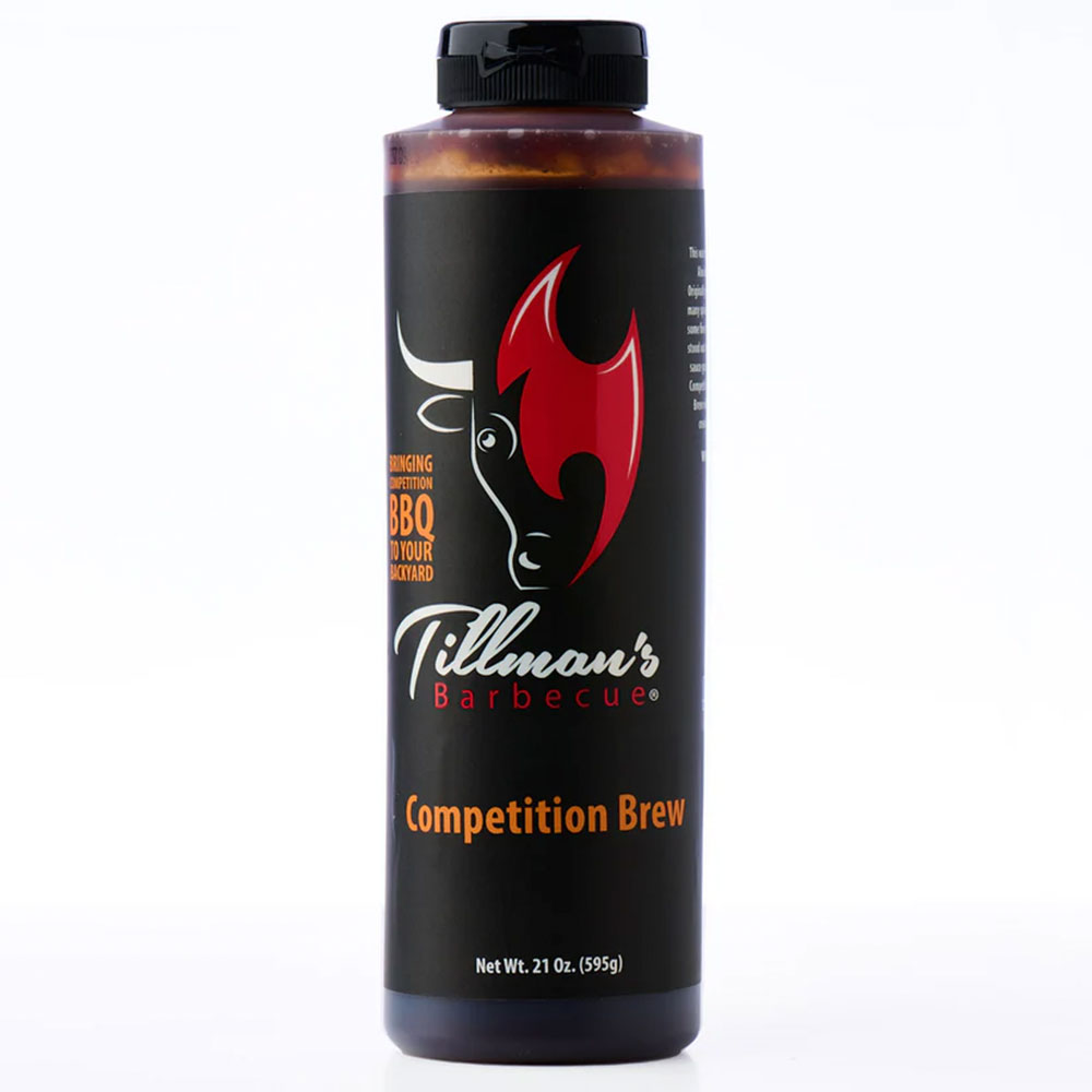 Tillman's BBQ Competition Brew sauce bottle
