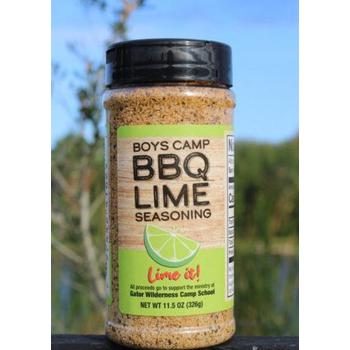 Boys Camp BBQ Lime Seasoning jar