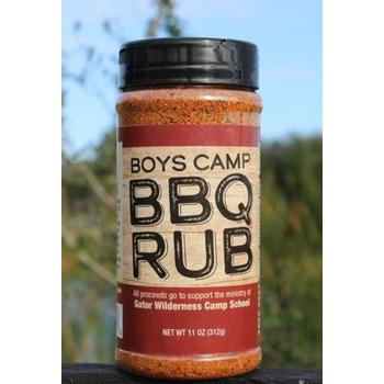 Boys Camp BBQ Rub Original jar