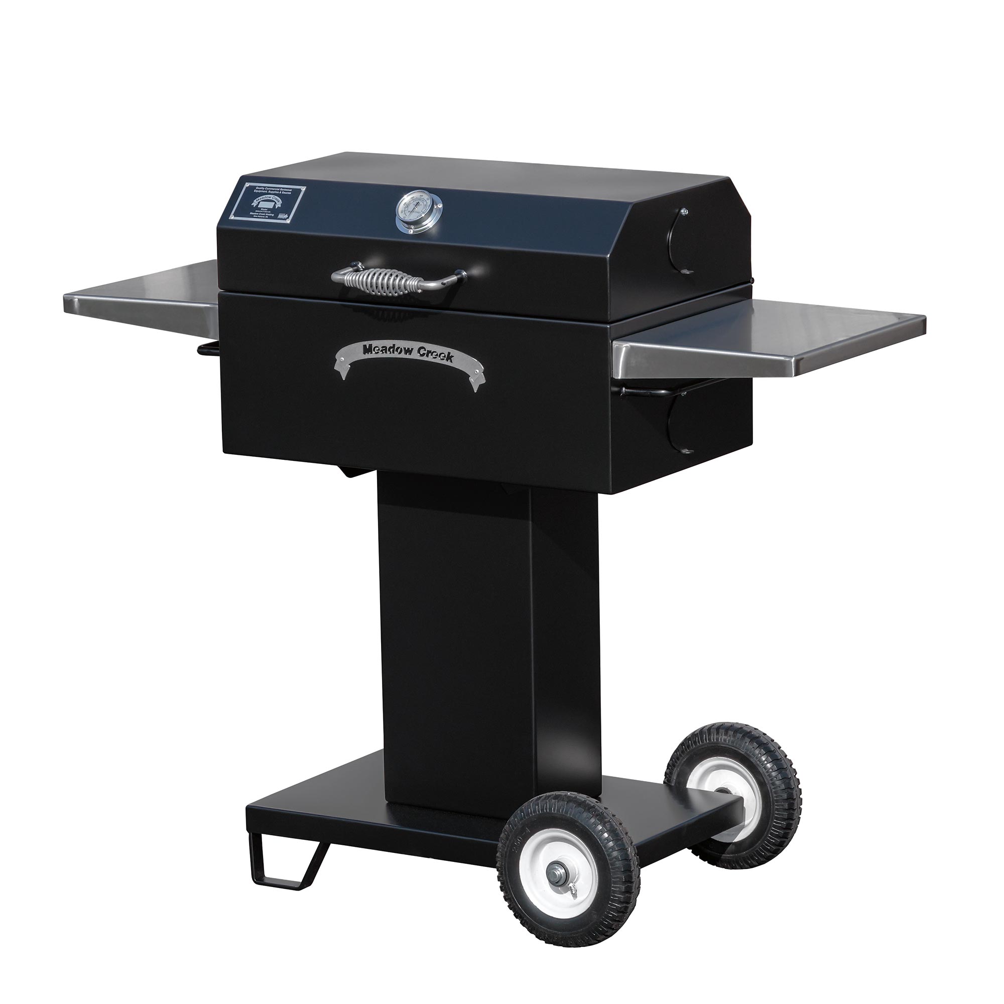 Meadow Creek BBQ144 Commercial Chicken Cooker Trailer (4 pit) - Meadow  Creek Barbecue Supply