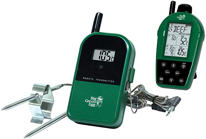 Big Green Egg - EGG Shaped Dual Probe Wireless Remote Thermometer -  Pinecraft Barbecue LLC.