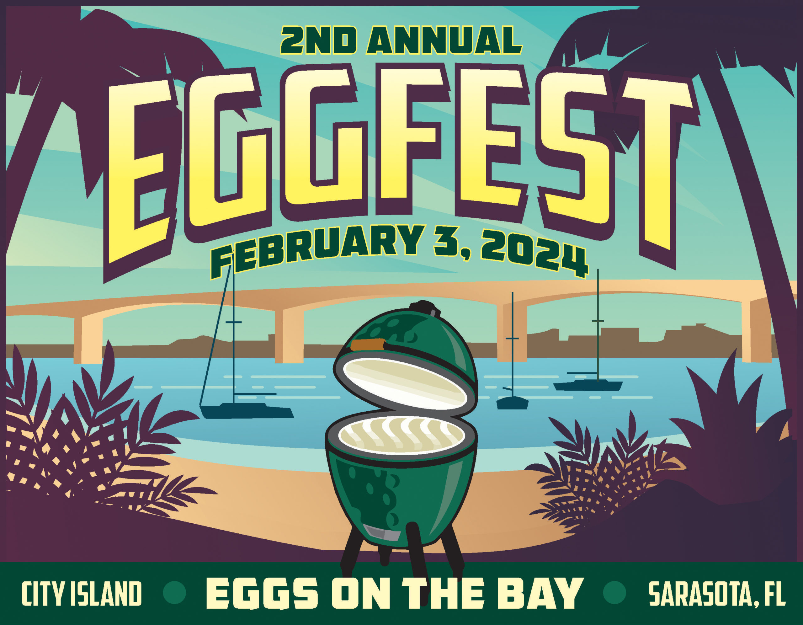 Sarasota Eggfest 2024 Pinecraft Barbecue LLC.