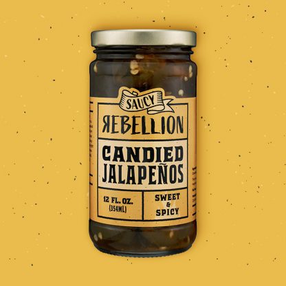 Saucy Rebellion - Candied Jalapeños