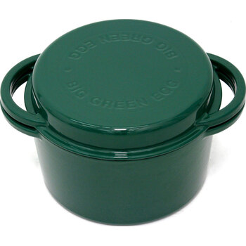 Big Green Egg - Enameled Cast Iron Round Dutch Oven