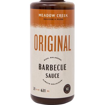 Meadow Creek - Original BBQ Sauce - 21 oz Squeeze Bottle