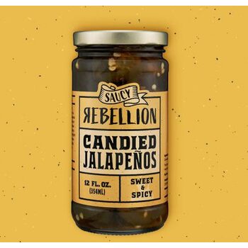 Saucy Rebellion - Candied Jalapeños